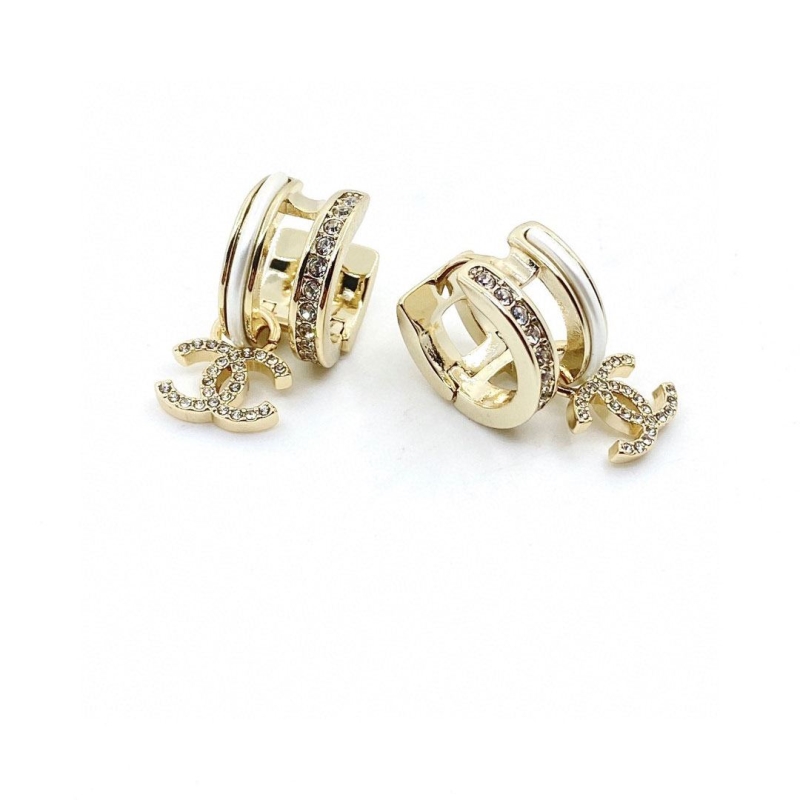 Ch*el earrings